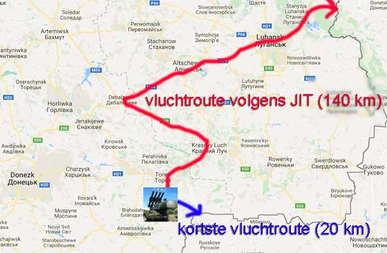 mh17-vluchtroute