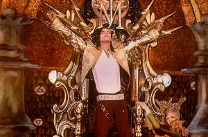 LAS VEGAS, NV - MAY 18: A holographic image of Michael Jackson performs onstage during the 2014 Billboard Music Awards at the MGM Grand Garden Arena on May 18, 2014 in Las Vegas, Nevada. (Photo by Kevin Winter/Billboard Awards 2014/Getty Images for DCP)